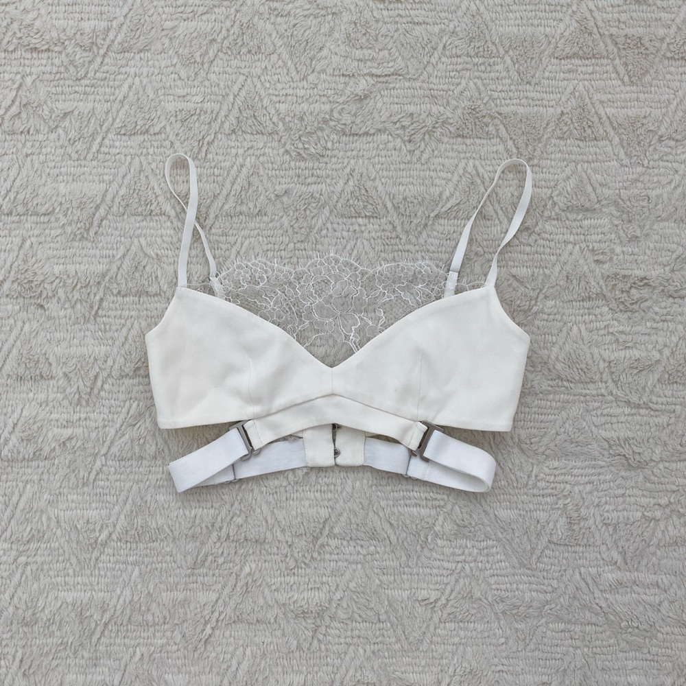 Worn once Dion Lee lace insert bralette - Picture 2 of 4